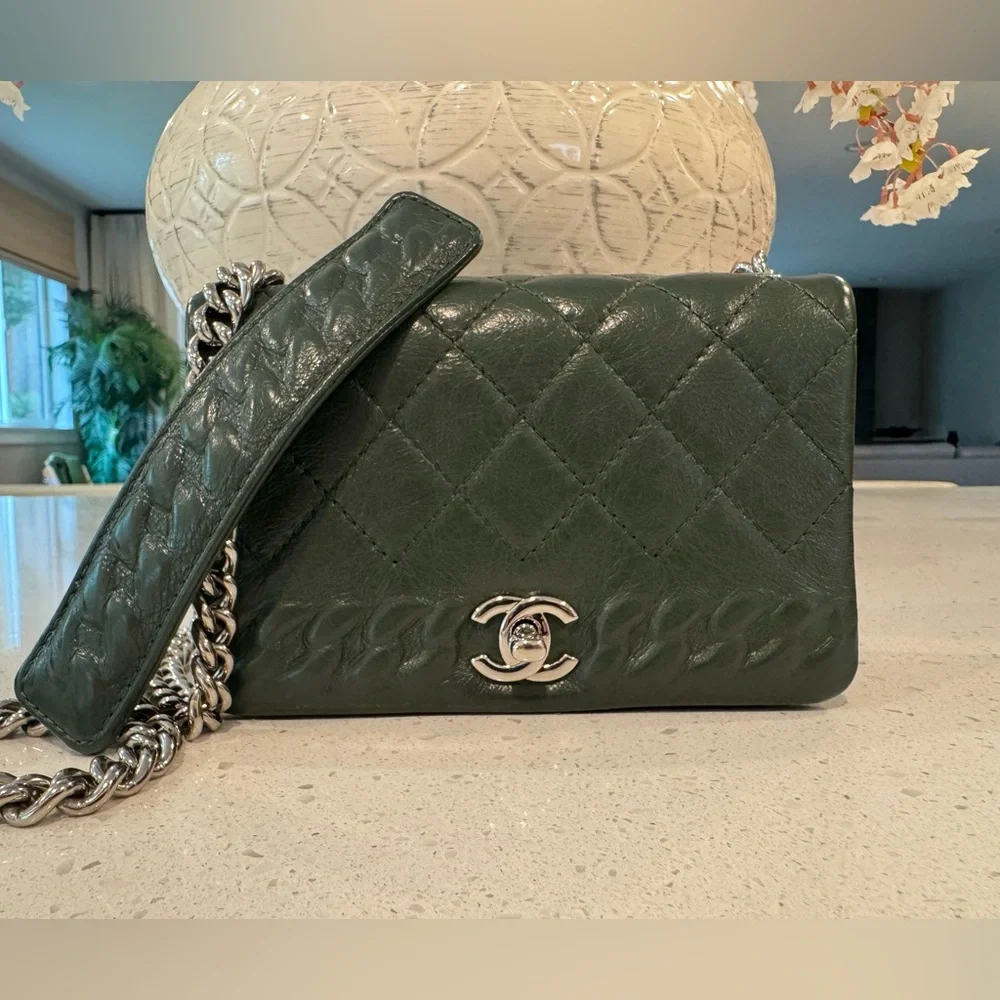 CHANEL CC Quilted Flap bag